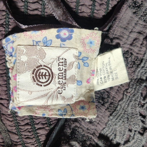 Cotton Element tube top, size large - Picture 5 of 6